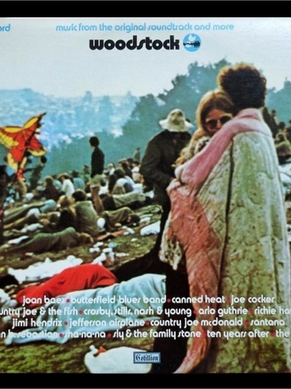 Woodstock - Music From The Original Soundtrack & More (1970) Cotillion 3 LP set